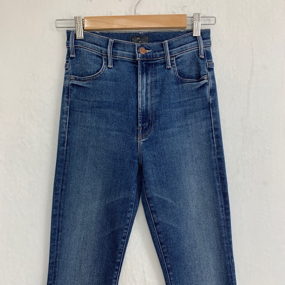 Mother The Hustler Ankle Fray Jean in Satisfaction Guaranteed Sz 25 - Picture 5 of 16